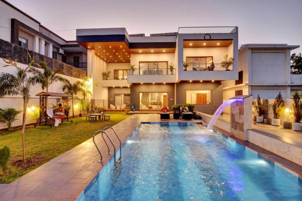 ELIVAAS Horizon Luxe 5BHK Villa with Pvt Pool, Udaipur, Забронировать  Удайпур штат Раджастхан