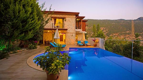 Kalkan 2 Bedroom Villa - 1044, Забронировать  Калкан Провинция Анталья