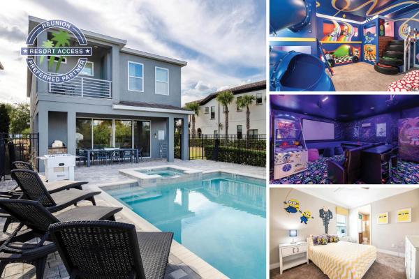 Peaceful 5 Bedroom Villa Oasis in Orlando6535, Забронировать  Киссимми Диснейуорлд Орландо
