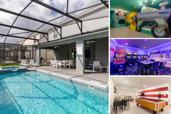 Luxurious Orlando Villa with 7 Bedrooms6666, Забронировать  Давенпорт Orlando Metropolitan Area