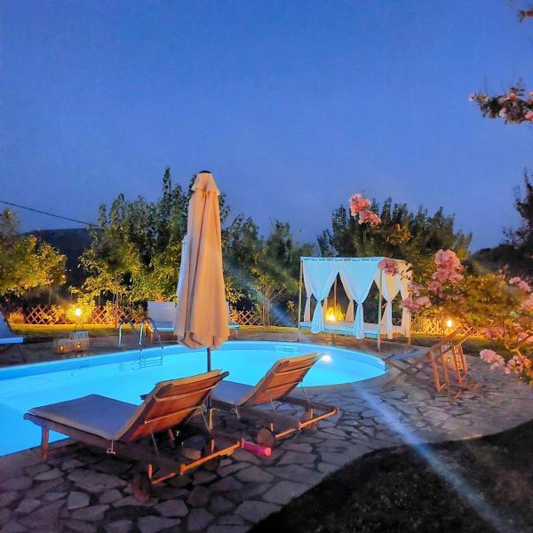 Villa Nafplion private pool garden bbq 5 sea, Забронировать  Нафплион периферийная единица Арголида