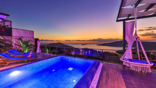 Kalkan 2 Bedroom Villa - 1124, Забронировать  Калкан Провинция Анталья