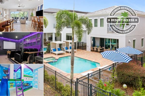 Beautiful Villa with first class amenities on Reunion Resort and Spa Orlando Villa 5127, Забронировать  Киссимми Диснейуорлд Орландо