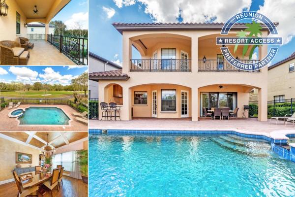 Luxury Contemporary Style Villa on Reunion Resort and Spa Orlando Villa 5227, Забронировать  Киссимми Диснейуорлд Орландо