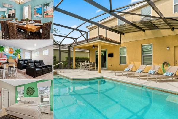 Beautiful 5 Star Villa with Private Pool on the Prestigious Solterra Resort Orlando Villa 5720, Забронировать  Давенпорт Orlando Metropolitan Area