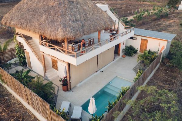 Casa Nuez- Villa with AC, Pool and Magical Sunset Views, 预订  Malucano 瓦哈卡州