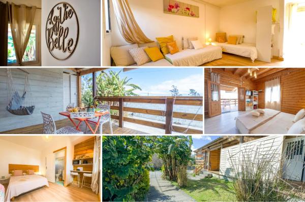 Évasion Nature Lodge - Nature & Sérénité - WiFi Netflix - Proche du Volcan - Cosy - Parking Gratuit, Забронировать  Maison de lʼEnfance Сен-Пьер