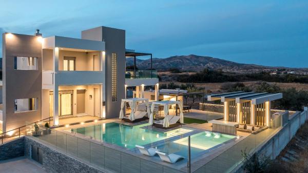 Grand Aqua Luxury Villa by Mintzi, Забронировать  Геннадион остров Родос