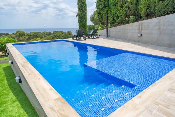 Villa Santa Cristina Primera Línea Playa Piscina Barbacoa Aire Acondicionado, Забронировать  Бланес Коста-Брава