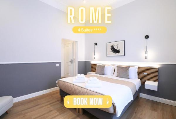 St Peter & Vatican Luxury Suites - Boutique Suites in Rome Centre & Vatican - AC, Wifi & Metro 5 min, Забронировать  Рим Лацио, рядом с Чипро
