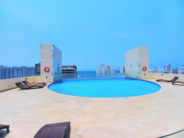 APARTAMENTO RODADERO CRISTAL BEACH In, Забронировать  Гайра Магдалена