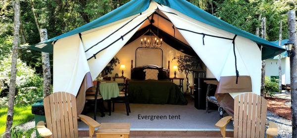 Olympic National Forest Glamping Village for the Ultimate Northwest Outdoor Adventure, Забронировать Кемпинг Лилливоуп Вашингтон
