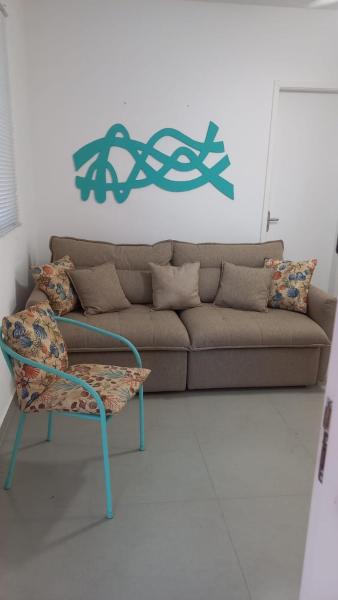 Apartamento com Suíte em Bertioga Indaiá 150 metros da Praia, Забронировать  Бертиога штат Сан-Паулу