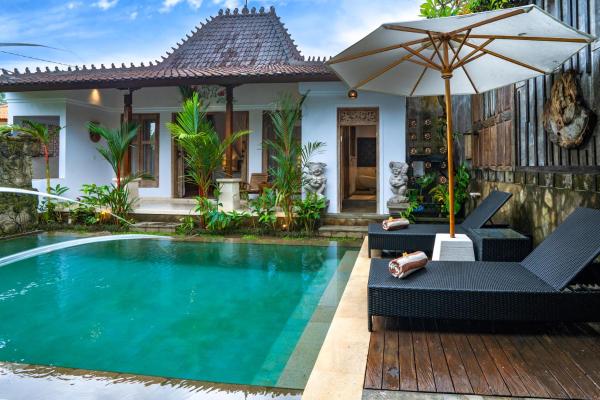 Samuan Soca Ubud Villa, Забронировать  Отели Убуд с бассейном, Бассейн