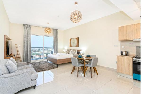 Elegant Studio in City Center with Balcony, Забронировать  Дубай Эмират Дубай