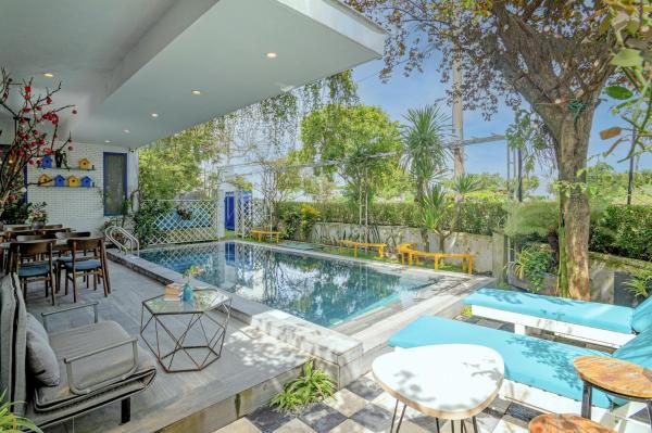 Blue Boutique Villa Hoi An, Забронировать  Ан Банг Куангнам