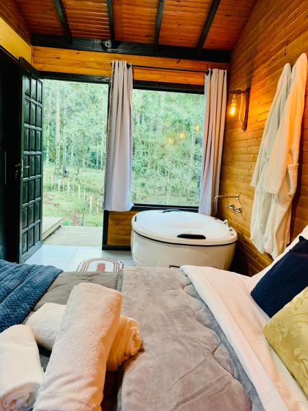 Cabanas Flor de Goiaba, Забронировать  Отели Санта-Катариной с парковкой, Парковка