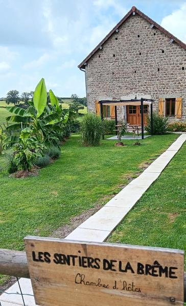 Chambres et table dhôtes : LES SENTIERS DE LA BREME, Забронировать  Ушон 