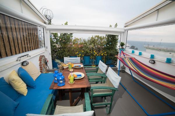 Dandy Villas Nea Kallikratia Sea View Loft - Open up roof - Down Town, Забронировать Апартаменты/квартира Неа-Калликратия периферийная единица Халкидики