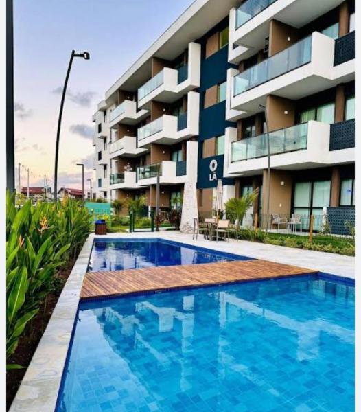 Makia Beach Experience Muro Alto flat C 20 Lã Terreo, Забронировать  Отели Порту-де-Галиньяш с парковкой, Парковка
