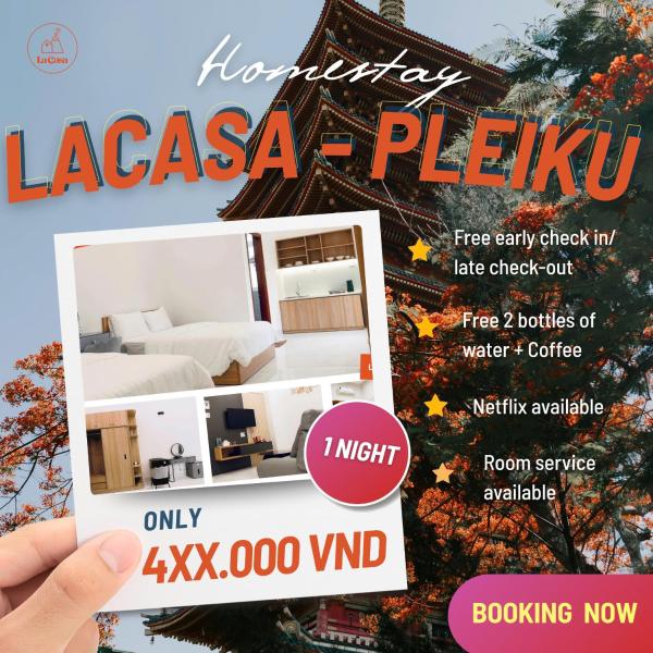 LaCasa Homestay & Apartment Gia Lai, Забронировать Апартаменты/квартира Плейку Gia Lai