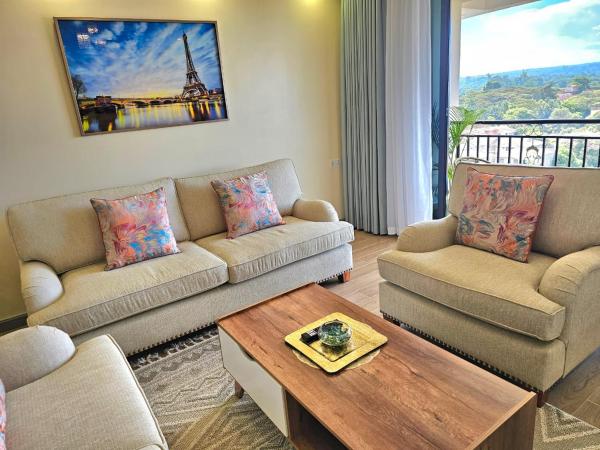 stunning two bedroom apartment with heated swimming pool fully equipped gym ample parking space and a relaxing rooftop with breathtaking views, Забронировать  Отели Найроби с парковкой, рядом с Nairobi Arboretum, Парковка