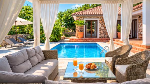 Vila Gostinjac 2 with pool Krk by Villas Guide, Забронировать  Гостиньяк остров Крк