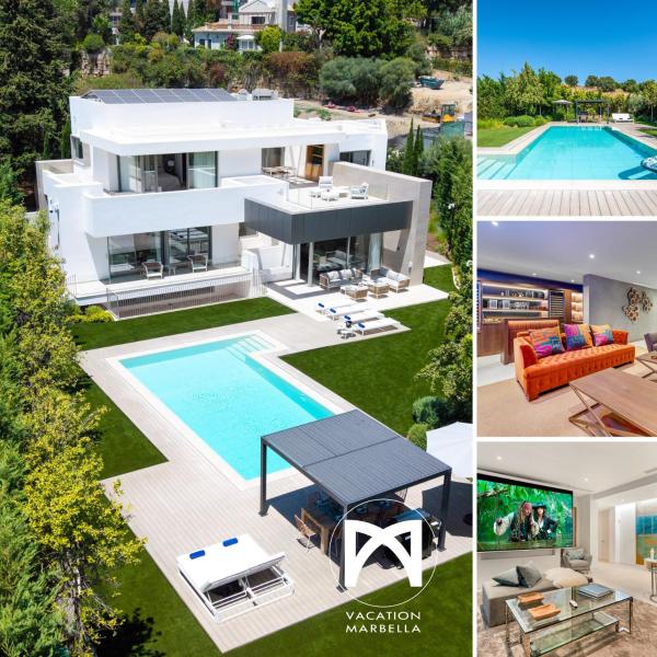 VACATION MARBELLA I Villa Quinn, New Built Villa, Swimming-pool, Cinema Room and Bar, Minutes from Golfs and Beaches, Забронировать  Эстепона Коста-дель-Соль