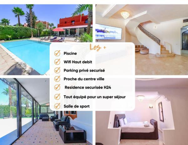 Villa Rêve-Piscine-5ch-Residence privée, Забронировать  Марракеш Марракеш-Тенсифт-Эль-Хауз