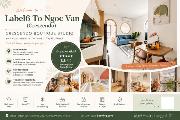 Label6 To Ngoc Van - Crescendo Boutique Studio, Забронировать  Ханой Муниципалитет Ханой