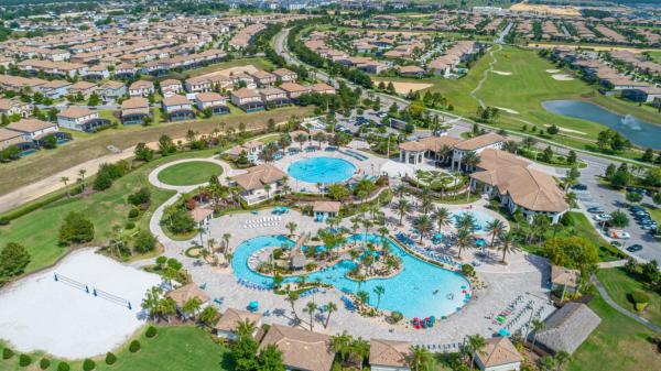 Luxury Villa Pool & Lazy River 20 Min To Disney, Забронировать  Давенпорт Orlando Metropolitan Area