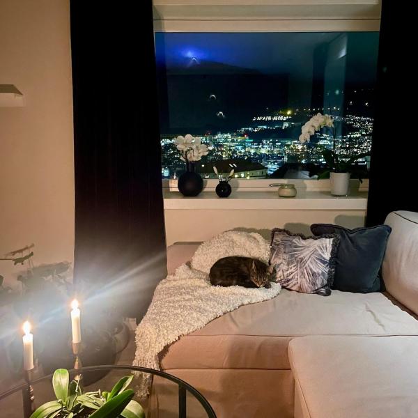 Private room with a view and garden - 12 min from the city center, Забронировать  Берген Vestland