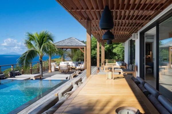 Beautiful Island Villa with Spacious Rooms, Забронировать  Отели Густавия с бассейном, Бассейн