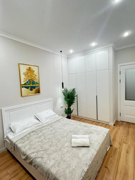 2 room meridian apartments super new modern, Забронировать  Алматы Казахстан