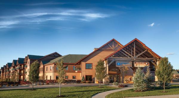 Wyndham Glacier Canyon 2BR Apartment with Resort Access, Забронировать  Барабу Висконсин