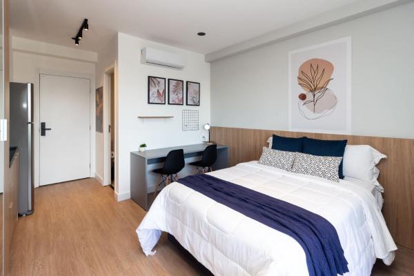 Studio Completo na Vila Olímpia OV703, Забронировать  Олимпия штат Сан-Паулу