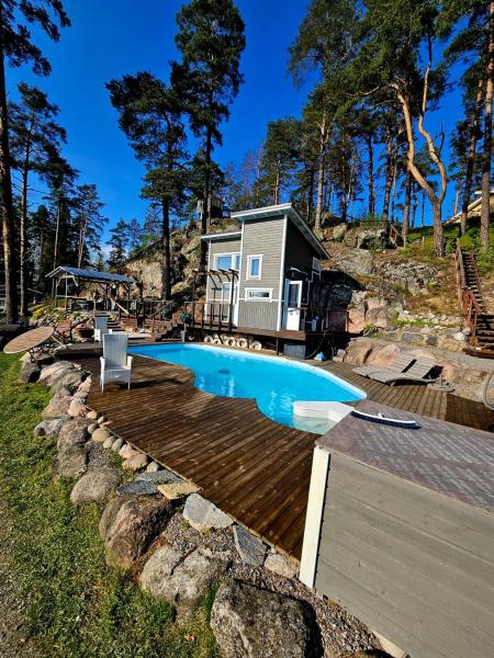 Harjula-kesämaja, sauna ja ulkoallas Tuusulassa, Забронировать  Туусула Talma