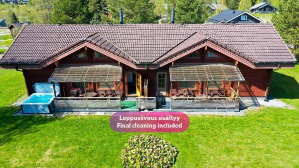 Villa Kastanja & Persikka - 16 hlö, Molemmat puolet, Both sides, Himoslaakso Ski-inout, Забронировать  Химос Йямся