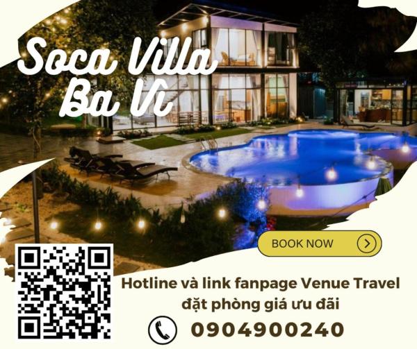 Soca Villa Ba Vì - Venuestay, Забронировать  Отели Ханоя с бассейном, Бассейн