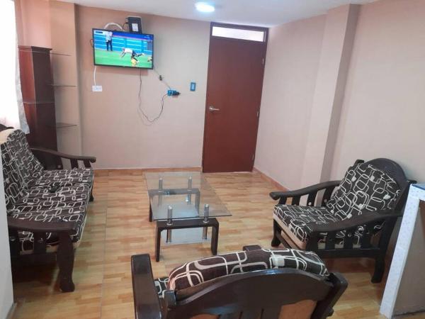 402 Comfy Apt WiFi kitchen SmartTV Central at Callao, Забронировать  Каллао Лима, рядом с Church and Convent of San Francisco