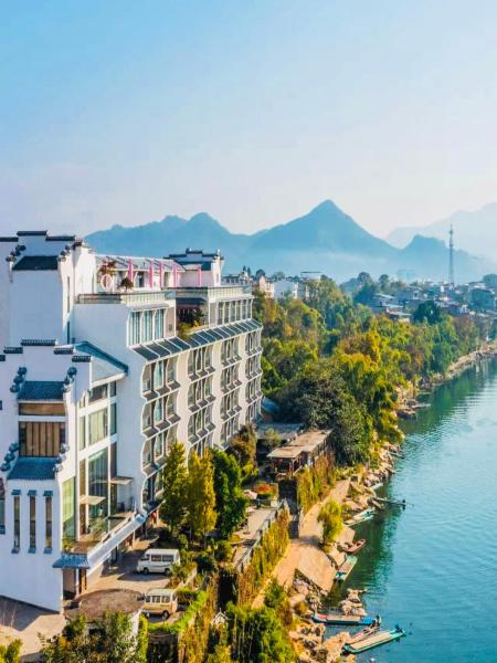 桂林古镇江璟Lijiang Riverside Hotel, Daxu Ancient Town, Guilin, Забронировать  Гуйлинь Гуанси-Чжуанский автономный район
