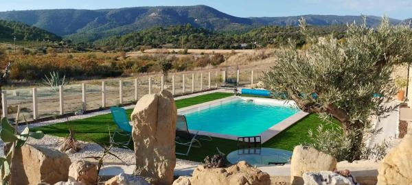 Villa with private pool and panoramic view, Забронировать  Фелин-Минервуа Hérault