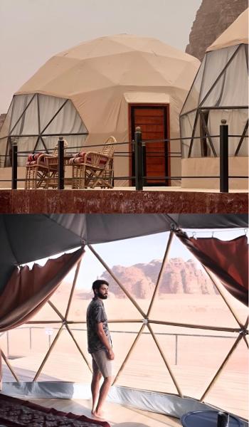MIRNA lUXURY CAMP, Забронировать  Отели мухафаза Акабы с парковкой, Парковка