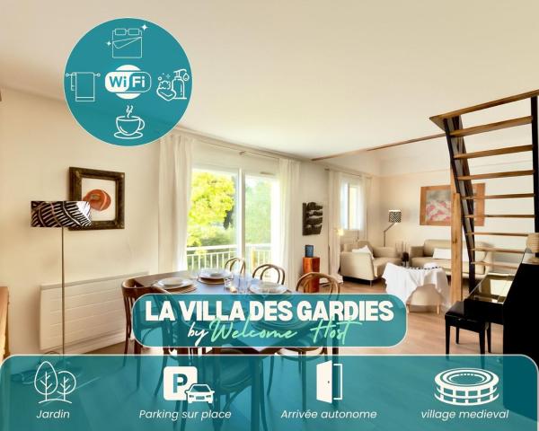 La Villa des Gardies, Charme Médiéval, Забронировать  Везенобрес Gard