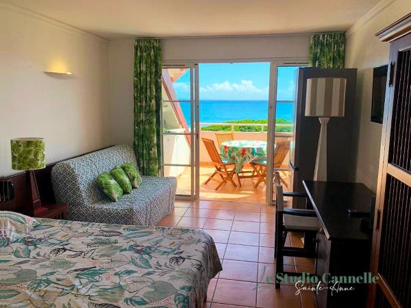 Studio Cannelle Vue mer en Village vacances, Забронировать  Сент-Анн Grande-Terre, рядом с Пляж Святой Анны