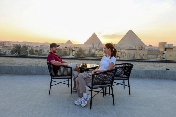 The Sacred Angle pyramids View, Забронировать  Отели Каира с парковкой, рядом с Большой сфинкс, Парковка