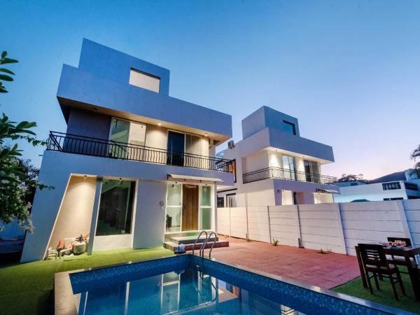 Ventara Bliss Bungalow by Palette Homes | Pvt Pool | Lonavala, Забронировать Отель Карли штат Махараштра