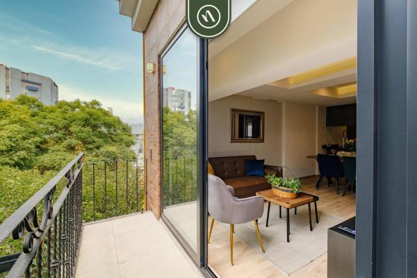 Brand New 2 BR Condo in Reforma - Queen Beds, Забронировать  Мехико Мексико, рядом с Театр «Сан-Рафаэль»