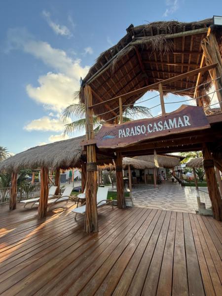 Eco Pousada Paraíso Casamar, Забронировать  Отели Сан-Жозе-да-Короа-Гранди с парковкой, Парковка