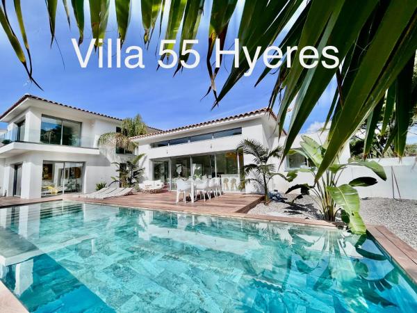 Villa 55 Hyeres, Забронировать  Отели Var coast с бассейном, Бассейн